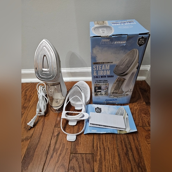 Conair Extreme Steam 2-in-1 Handheld Turbo Steamer Iron - Picture 6 of 8